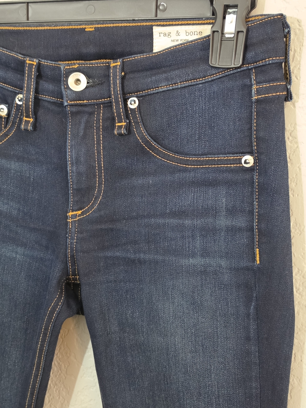 rag & bone Skinny Jeans Bedford Low Rise Ankle Stretch Denim Womens 26 - Picture 5 of 13